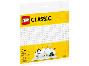 11010 LEGO® Hvid byggeplade
