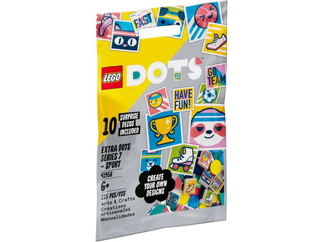 41958 LEGO® Ekstra DOTS serie 7 – SPORT