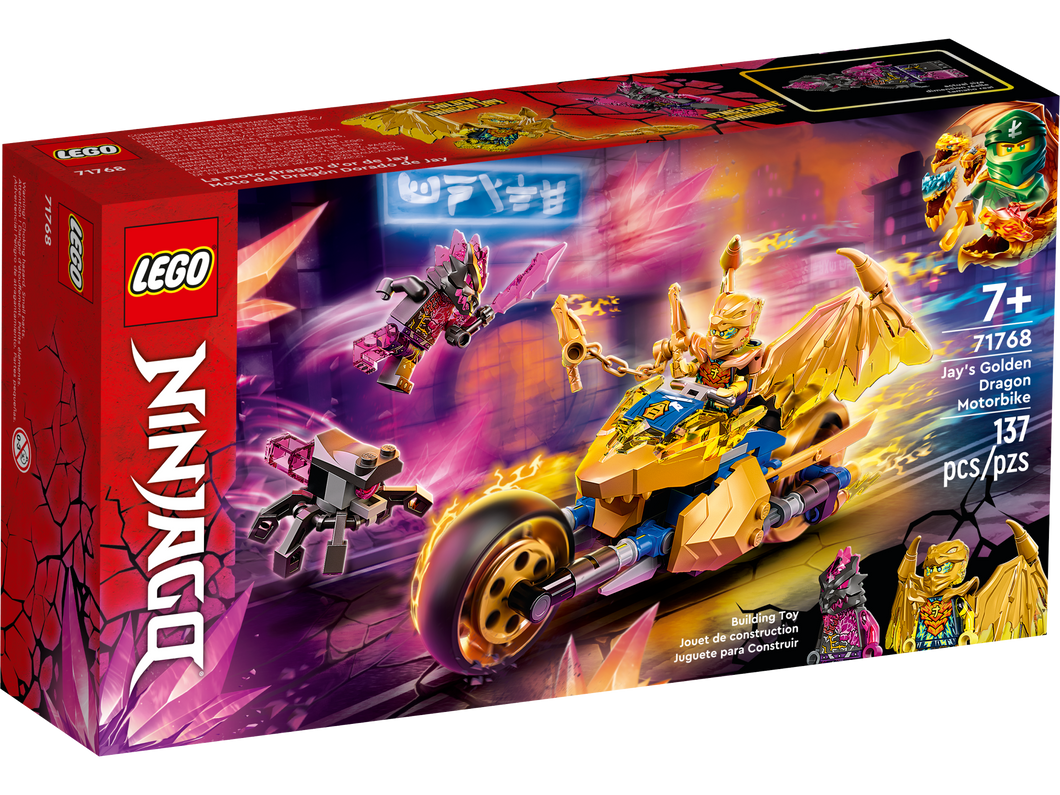 71768 LEGO® Jays gyldne drage-motorcykel
