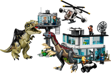 Indlæs billede til gallerivisning 76949 LEGO® Giganotosaurus og therizinosaurus-angreb
